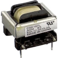 Transformador corriente 500: 1 50-400Hz montaje secundario primario del PWB 30A 0.060A