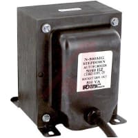 Transformador, automóvil, incluido, 1, Freq 50/60Hz, Pri 230VAC, Sec 115VAC, Sec 17.4A