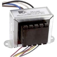 Transformador, energía, bobina, 1, Freq 50/60Hz, Pri 115/230VAC, Sec 6.3/12.6VAC