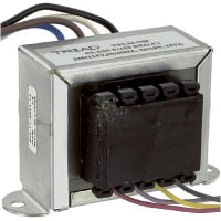 Transformador, energía, bobina, 1, Freq 50/60Hz, Pri 115/230VAC, Sec 18/36VAC, UL