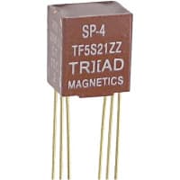 Transformador 200k audio (C.T.) Ohmios de 1k primario (C.T.) Ohmios de 300Hz-100kHz secundario