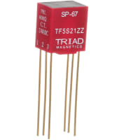 Transformador 50mW audio 600 (C.T.)Ohmio 600 primarios (C.T.)Ohmio 300-100kHz secundario