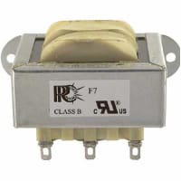 Transformador, energía, bobina de los Config, 1, Freq 50/60Hz, Pri 115VAC, Sec 120 (CT) VAC