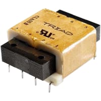 Transformador, energía, Toroidal, 1, Freq 50/60Hz, Pri 115/230VAC, Sec 10/20VAC