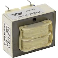 Transformador, energía, bobina, 1, Freq 50/60Hz, Pri 115/230VAC, Sec 8/16VAC, PWB