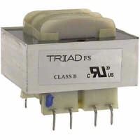 Transformador, energía, bobina, 1, Freq 50/60Hz, Pri 115/230VAC, Sec 14/28VAC, PWB