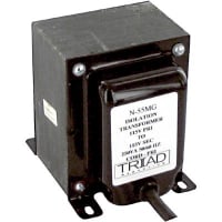 Transformador, aislamiento, Config incluido, 1, Freq 50/60Hz, Pri 115VAC, Sec 115VAC