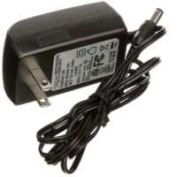 Fuente de alimentación, AC-DC, 4.5V, 1.5A, 90-264V adentro, incluido, enchufe de pared, 6.8W, serie WSU045