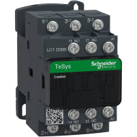 No-Invertir el contactor, 220VAC, 9A, 3P, carril del estruendo, serie de TeSys Deca