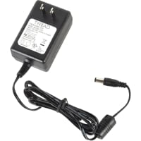 Fuente de alimentación, AC-DC, 9V, 2.5A, 90-264V adentro, incluido, enchufe de pared, 23W, serie WSU090