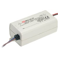 Fuente de alimentación, AC-DC, 12V, 1A, 100-264V adentro, incluido, Pnl Mnt, conductor del LED, serie APV-12