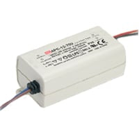Fuente de alimentación, AC-DC, 18V, 0.7A, 100-264V adentro, incluido, conductor del LED, 13W, serie APC-12