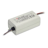 Fuente de alimentación, AC-DC, 24V, 0.7A, 100-264V adentro, incluido, conductor del LED, 17W, serie APC-16