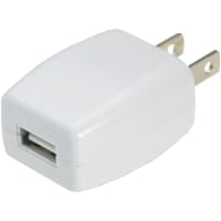fuente de alimentación, AC-DC, 5V, 1A, 90-264V adentro, incluido, tacos para muro, externo, 5W, serie de GS05U