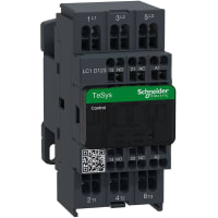 No-Invertir el contactor, 120VAC, 12A, 3P, carril del estruendo, serie de TeSys Deca
