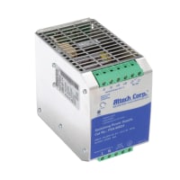 Fuente de alimentación, AC-DC, 24V, 25A, 90-264V adentro, incluido, montaje del carril del estruendo, 600W, serie de PSA