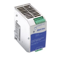 Fuente de alimentación, AC-DC, 24V, 5A, 187-550V adentro, incluido, montaje del carril del estruendo, 120W, serie de PSA