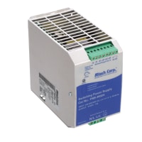 fuente de alimentación, AC-DC, 24V, 14A, 187-550V adentro, incluido, estruendo montaje en riel, 336W, serie de PSA