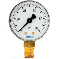 4252943 Entrada positiva análoga 100psi, tamaño 1/ NPT del fondo de la galga de la prensa4 de la conexión