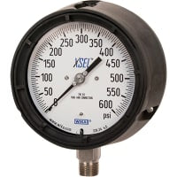 Entrada positiva análoga 600psi, tamaño NPT 1/2 del fondo de la galga de la prensa de 9834065 de la conexión