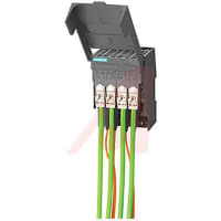 Interruptor portuario de Ethernet del montaje del carril del estruendo de 4 RJ45, 10/100Mbit/s