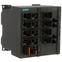Carril portuario del estruendo de 12 RJ45, interruptor de Ethernet del montaje de la pared, 10/100Mbit/s
