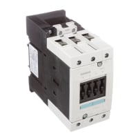 Contactor, NONREV, S3, 80A, 24VDC, 3P, tornillo, serie 3RT