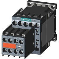 Contactor de Sirius 3RT 3 poste, 9 A, kilovatio de 4, bobina de la CA de 120 V
