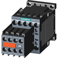 Contactor de Sirius 3 3RT poste, 12 A, 5.5 kilovatio, 24 bobina de la C.C. de V