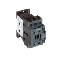 Contactor de Sirius 3RT 3 poste, 17 A, kilovatio de 7.5, bobina de la CA de 24 V