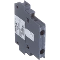 Interruptor auxiliar, montaje lateral, 1 NINGÚN 1 NC, terminal del tornillo, serie 3RH