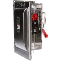 Desconecte el interruptor, fundido, seguridad, 60A, 3 poste, 240V, 3W, nema mecanografían 4X