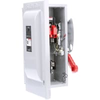 Interruptor de seguridad resistente, fusible, 30A, 600V, 3 poste, tipo 1