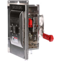 30A 3P 600V NINGÚN TIPO 4X W/WINDOW del FUSIBLE HD