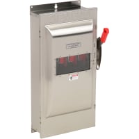 200A 3P 600V NINGÚN TIPO 4XW/WINDOW del FUSIBLE HD