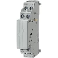 Interruptor moldeado 3RV1 del caso para MSP, 3RV aux. lateral, 2NO 2NC, serie 3RV19