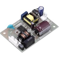 PowerSupply; AC-DC; 24V@0.5A; 85-264VIn; OpenFrame; Panel; CommercialPFC