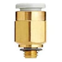 Adaptador recto neumático del Roscar-a-Tubo, varón de M3 0.5 x, empujar hacia adentro 4 milímetros
