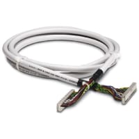 El sistema del cable, redondo, zócalo de la posición de 40, el 1m L, conecta con la tarjeta de entrada-salida 32-Channel