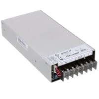 Fuente de alimentación, AC-DC, 24V, 21A, 85-264V adentro, incluido, montaje del panel, PFC, 504W, serie de GWS
