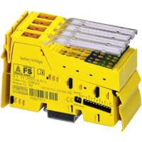 Módulo del IO; Protocolo de SafetyBridge; IP20; 24VDC; Conec de la jaula del resorte; 6A; V2-PAC