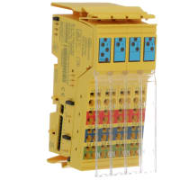 Módulo del IO; Protocolo de SafetyBridge; IP20; 24VDC; Conec de la jaula del resorte; 180mA