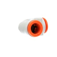 Adaptador neumático del Tubo-a-Tubo del codo, empujar hacia adentro la conexión A los 3/8in, B los 3/8in