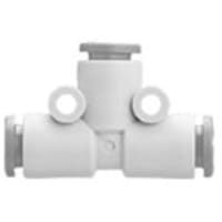 Adaptador neumático del Tubo-a-Tubo de la te, empujar hacia adentro 5/16 ", serie KQ2