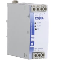 fuente de alimentación, AC-DC, 24V, 10A, 85-264V adentro, incluido, RIEL DIN, PFC, 240W, serie de KHN