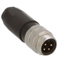 / 7circular8 en enchufe, haber cifrado, 4 posición, tornillo, 9A, IP67, serie de SACC