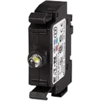 Entre en contacto con el bloque, 2-P, pregunta, LED rojo, frente, M23, dispositivos SmartWire-DESPEGUE