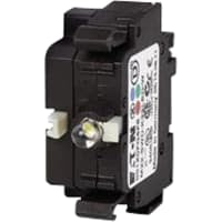 Entre en contacto con el bloque, 3-P, pregunta x2, frente, LED blanco, M23, dispositivos SmartWire-DESPEGUE
