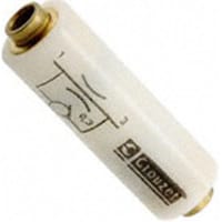 Restrictor, flujo neumático, unidireccional, en línea, 0.3m m, blanco, accesorio que mide el tiempo