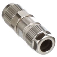 M12 el zócalo circular, haber cifrado, posición de 12, perfora, 1.5A, IP67, serie de SACC